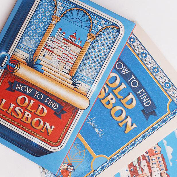 Herb Lester How To Find Old Lisbon Art Map + Cultural Guide