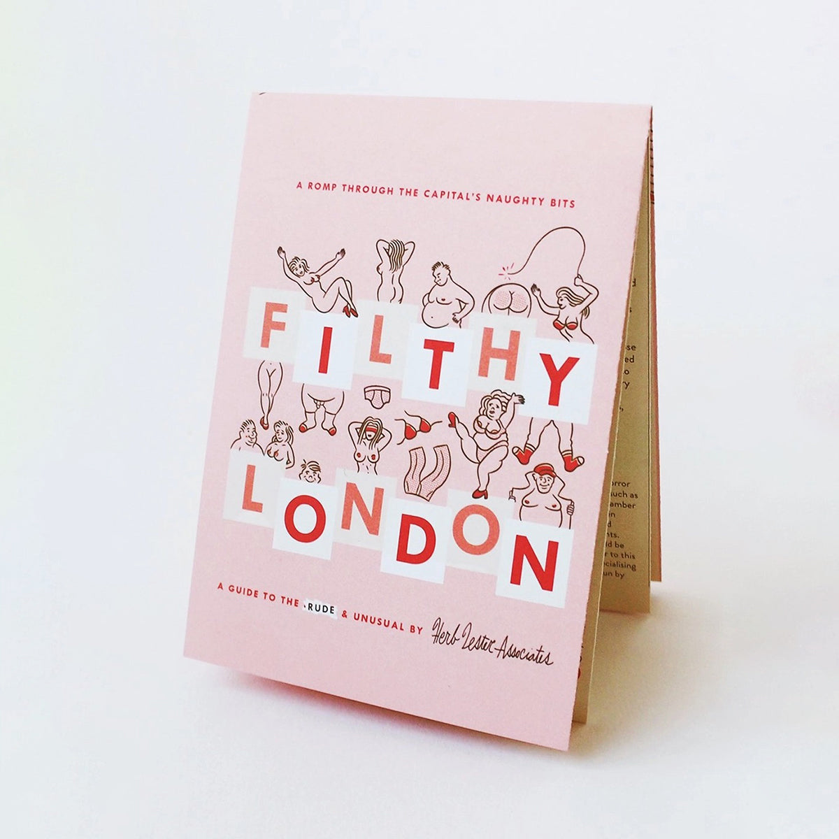 Herb Lester Filthy London Art Map + Cultural Guide