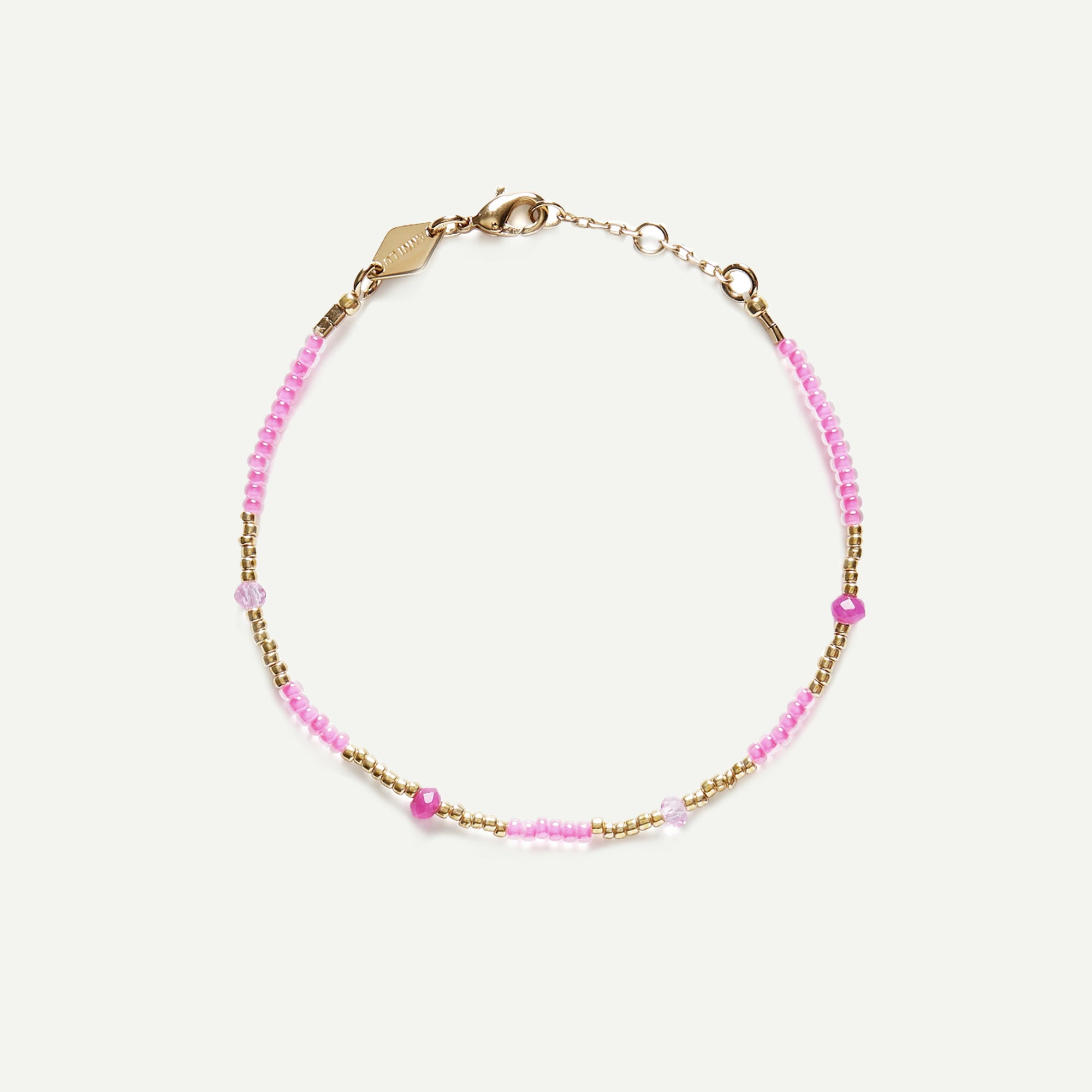 Anni Lu Clemence Hot Pink Bracelet
