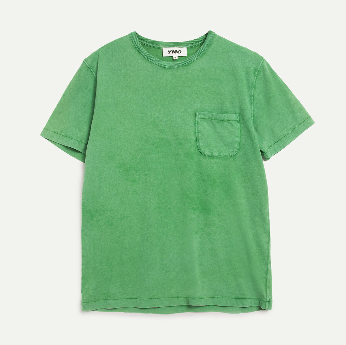 YMC Green Wild Ones Pocket T Shirt