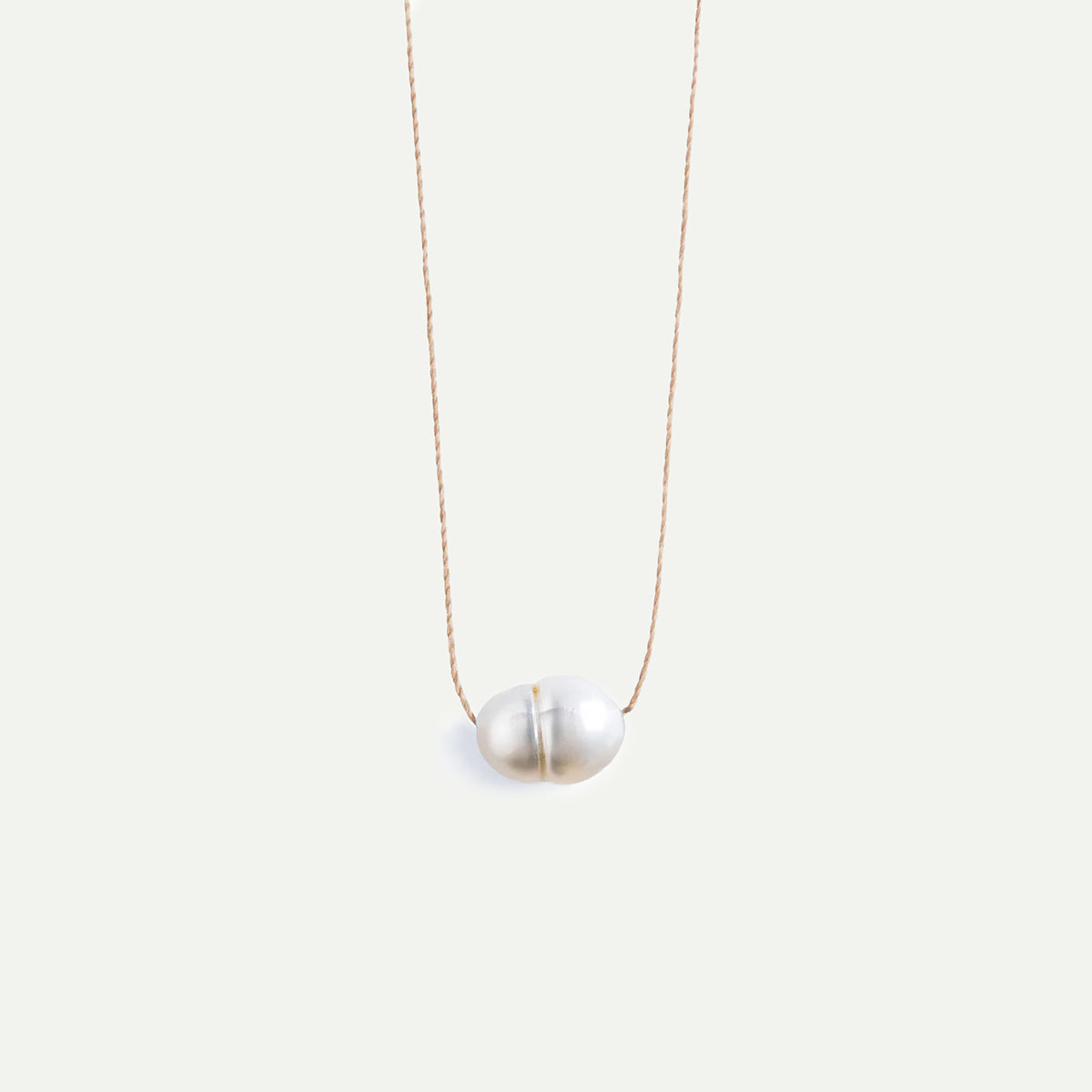 Wanderlust Life Pearl Fine Cord Necklace