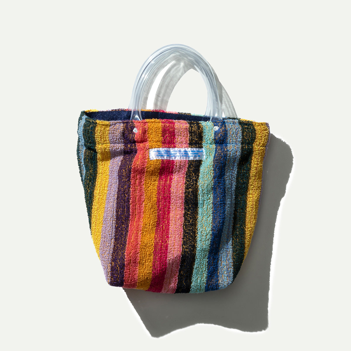Puebco Rainbow Stripe Towel Bag
