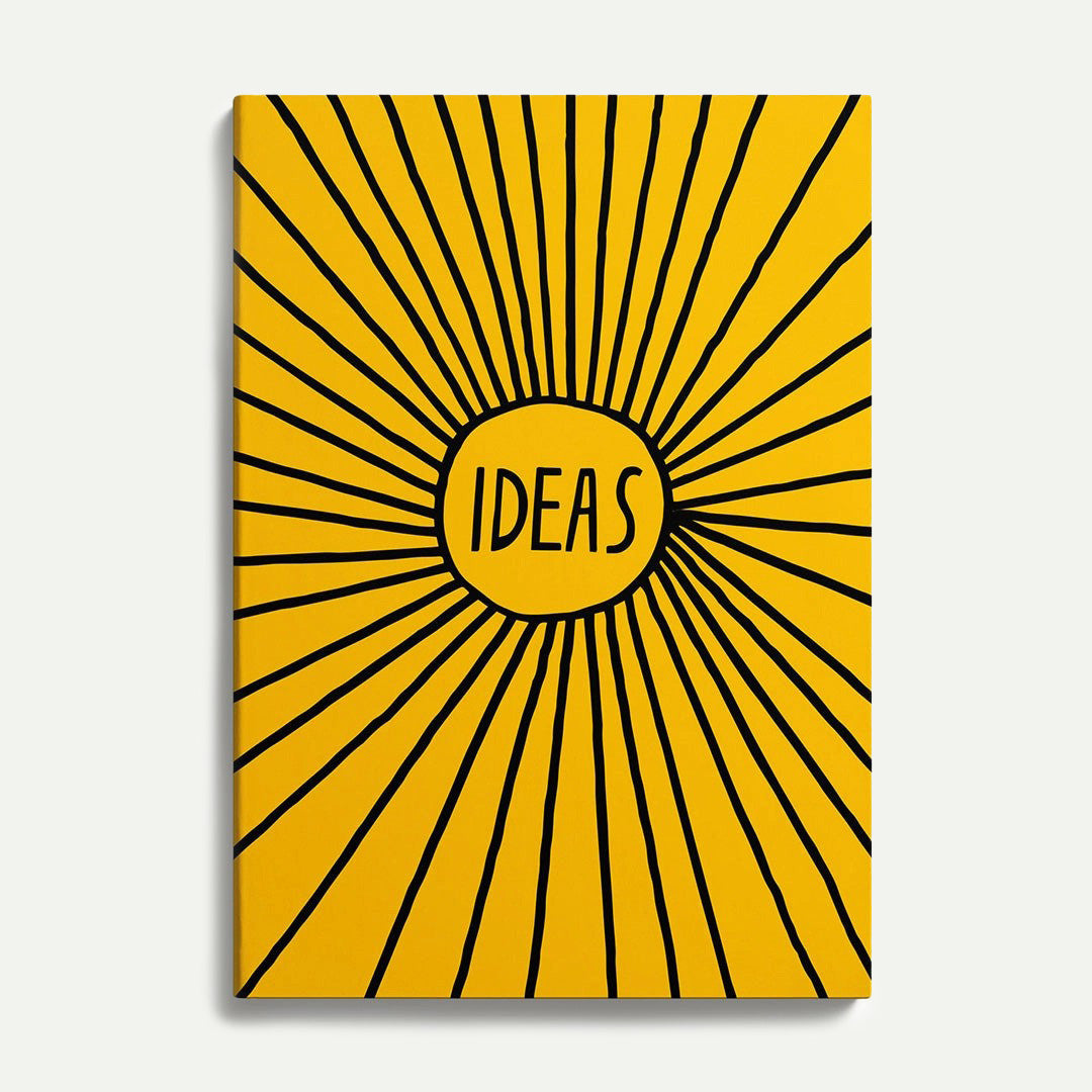 Ohh Deer Radiating Ideas Notebook