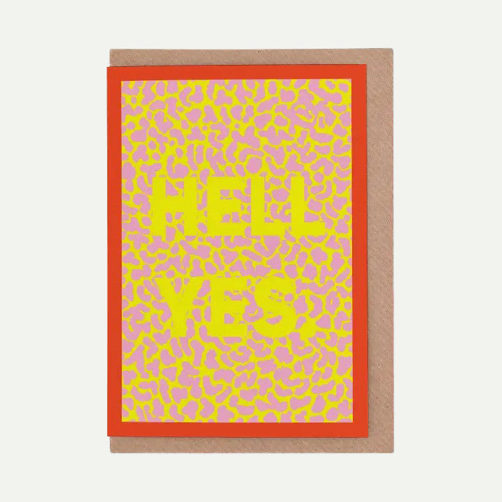 Evermade Hell Yes Greeting Card