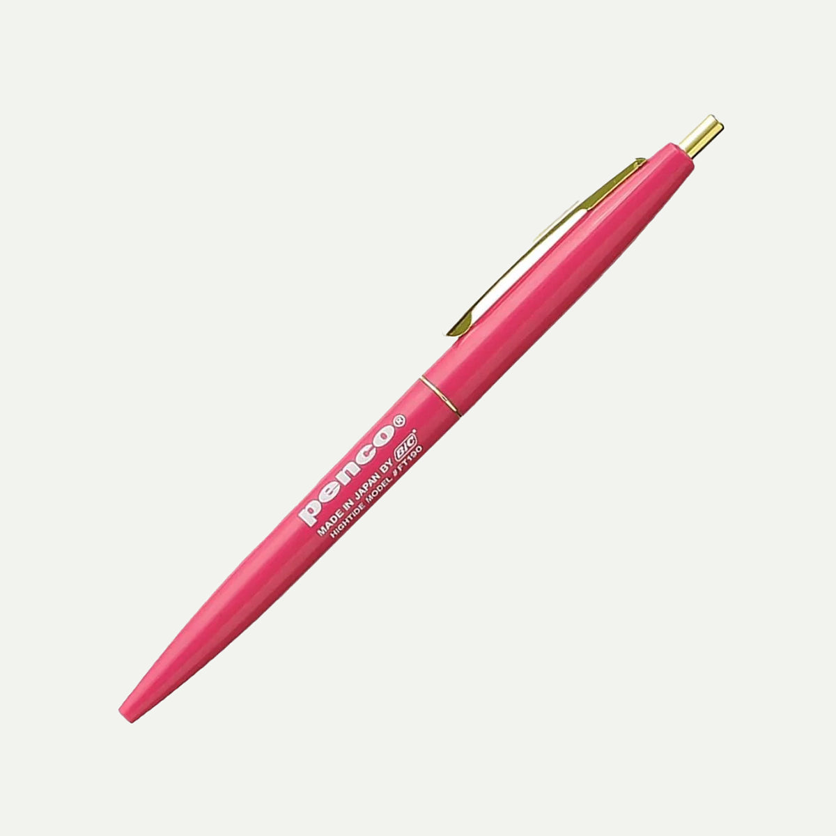 Hightide Penco Pink Knock Ballpoint Pen