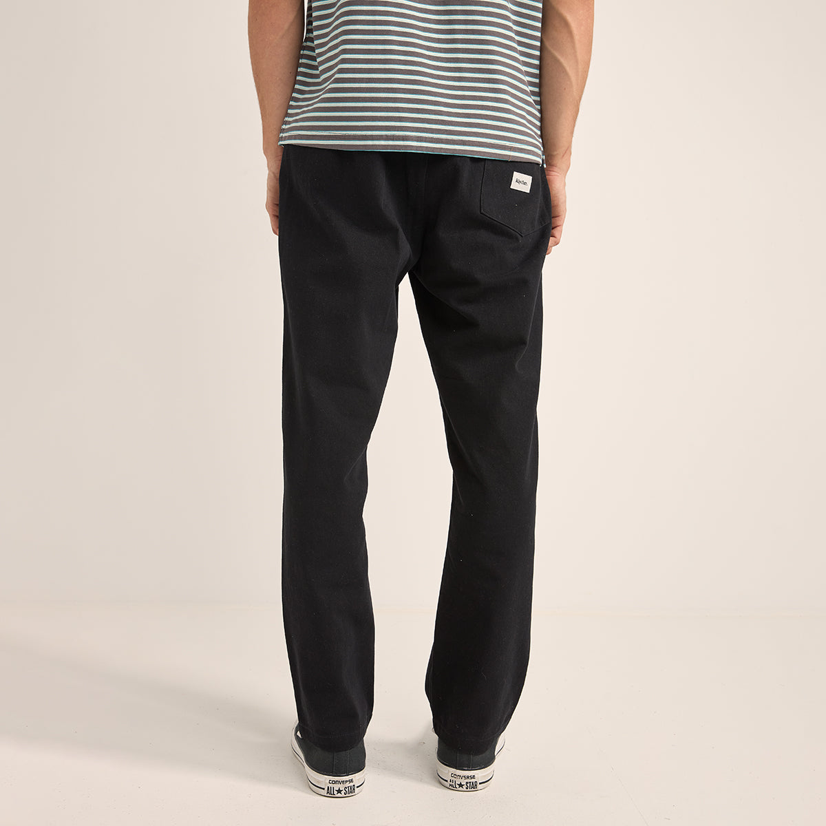 Rhythm Black Brushed Jam Pant