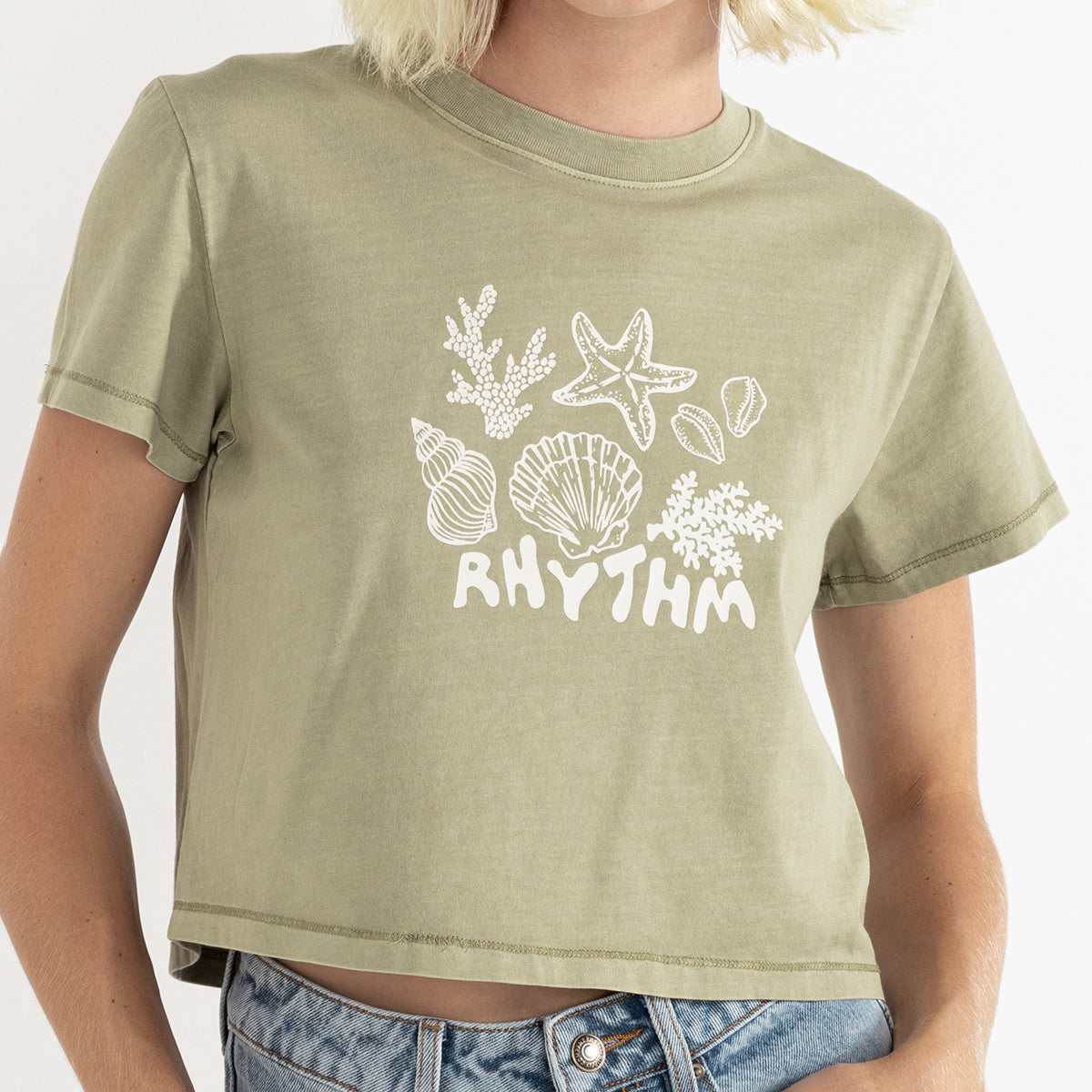 Rhythm Ivy Beachcomber Crew T-Shirt