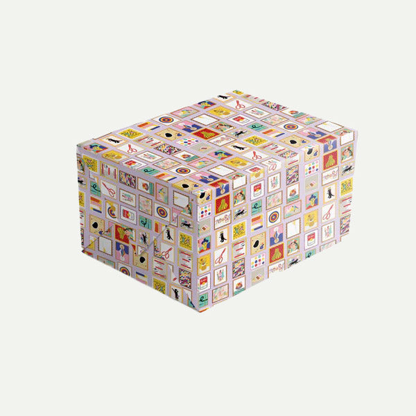 1973 Gallery of Luminaries Wrapping Paper