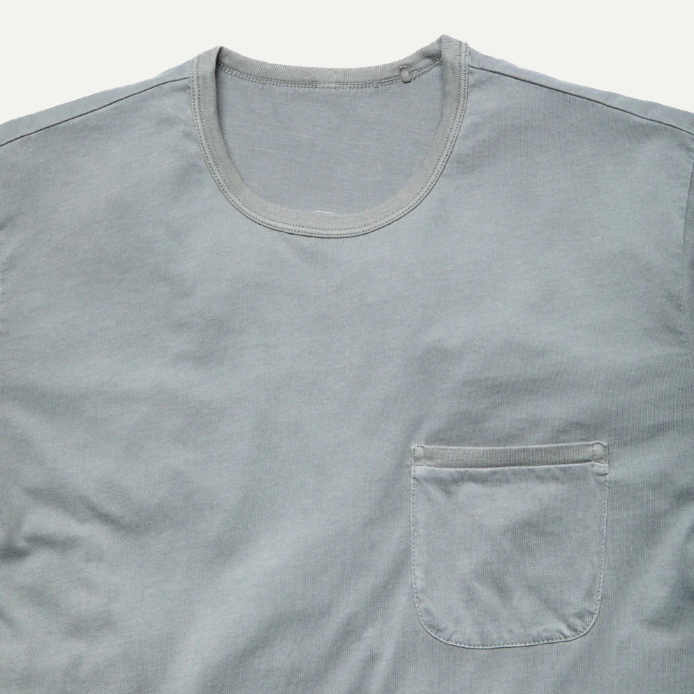 Outerknown Tarmac Grey Sojourn Pocket Tee