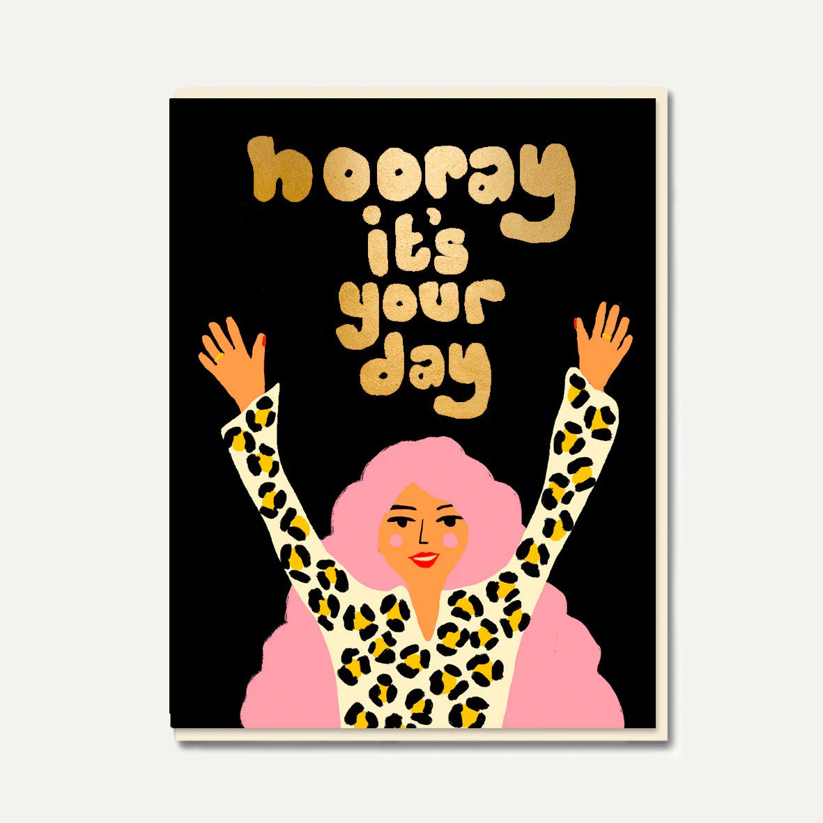 1973 Hooray It's Your Day Card