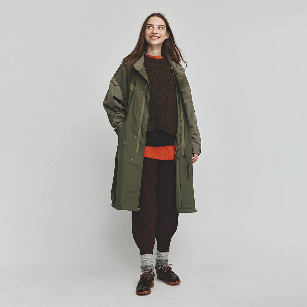 Beams Boy Olive Solotex M-65 Jacket