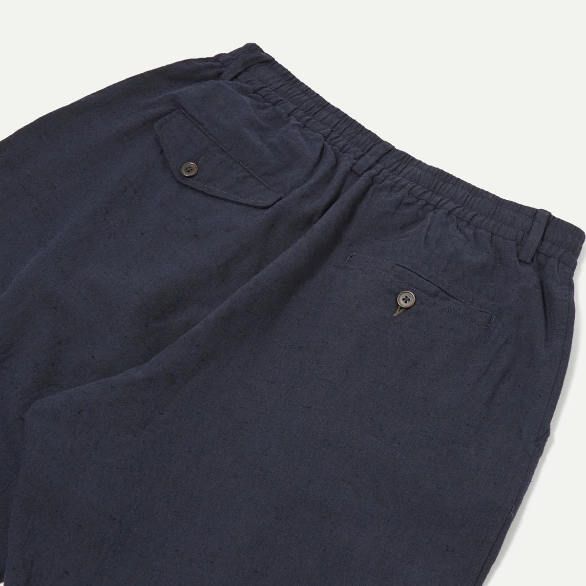 Universal Works Navy Pleated Track Pant