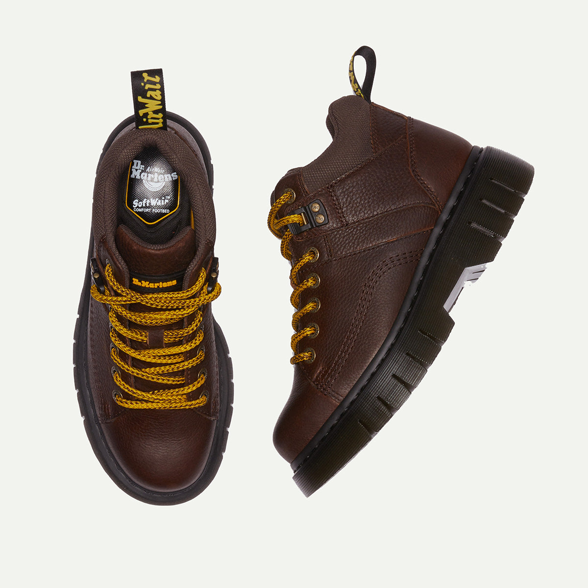 Dark brown grizzly dr martens online