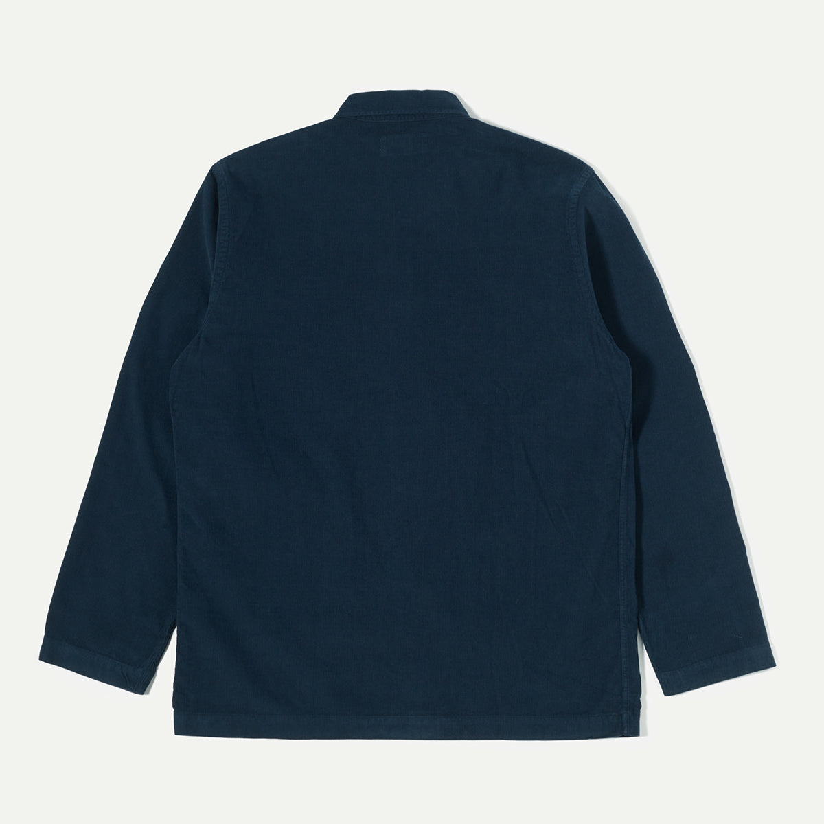 Universal Works Navy Fine Cord Bakers Overshirt