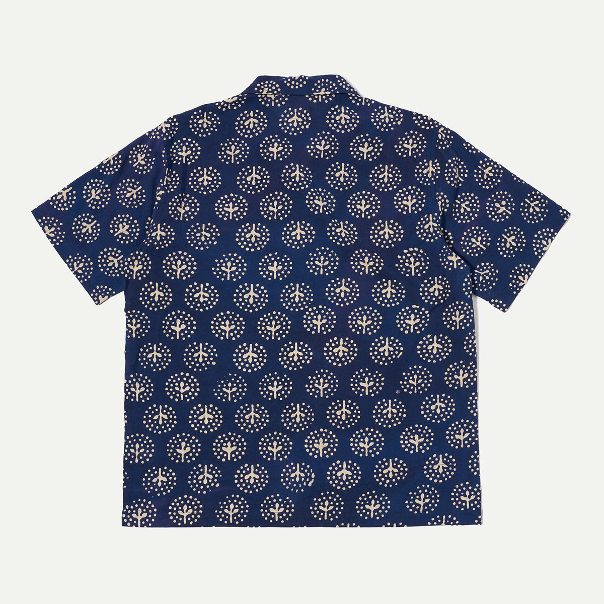 Universal Works Navy Magic Circle Road Shirt