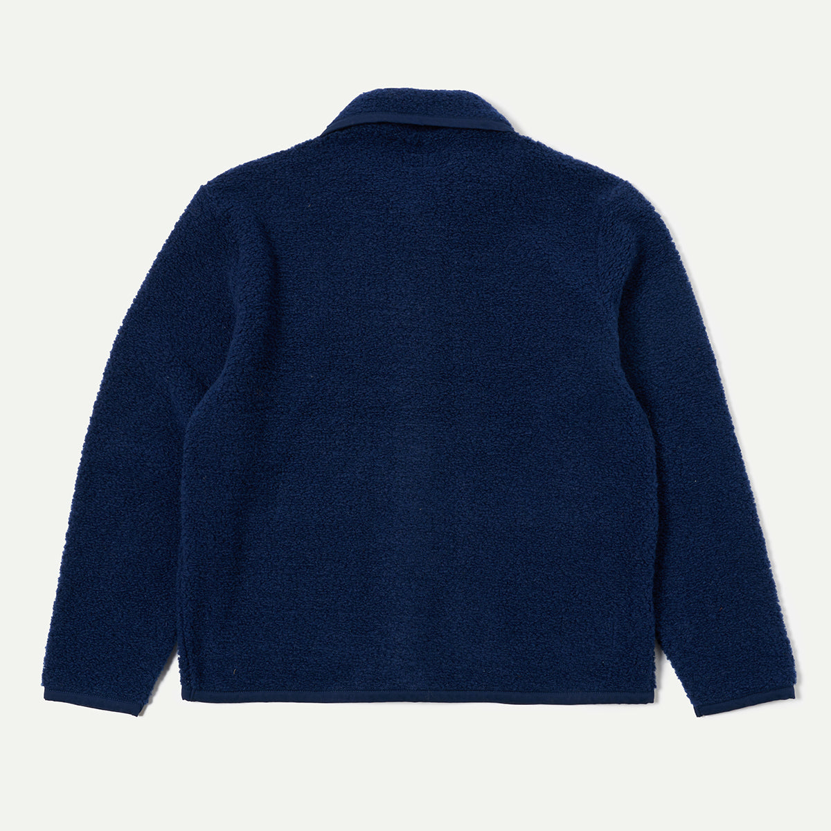 Universal Works Navy Fleece Lancaster Jacket