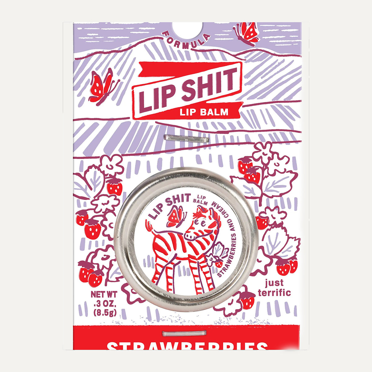 Incognito Strawberry Cream Lip Shit Lip Balm