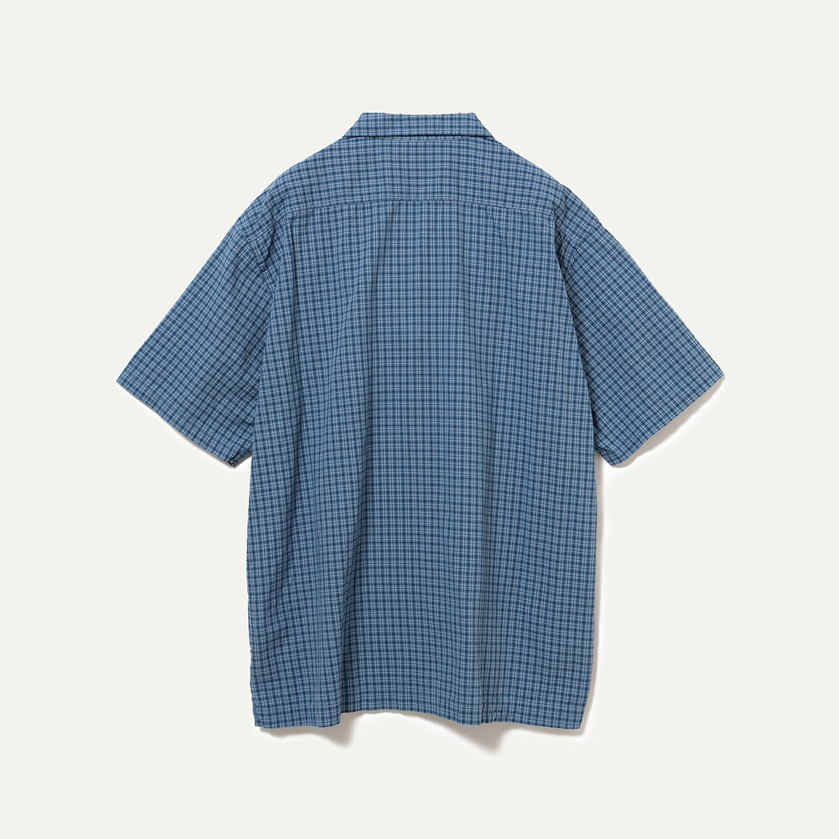 Pilgrim Surf Supply Blue Plaid Short Sleeve Sam Shirt