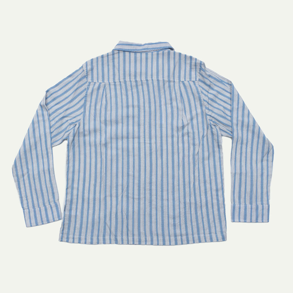 Rhythm Blue Stripe Long Sleeve Shirt