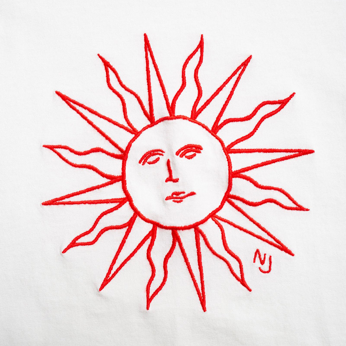 Nudie Joni Embroidery Sun T-Shirt