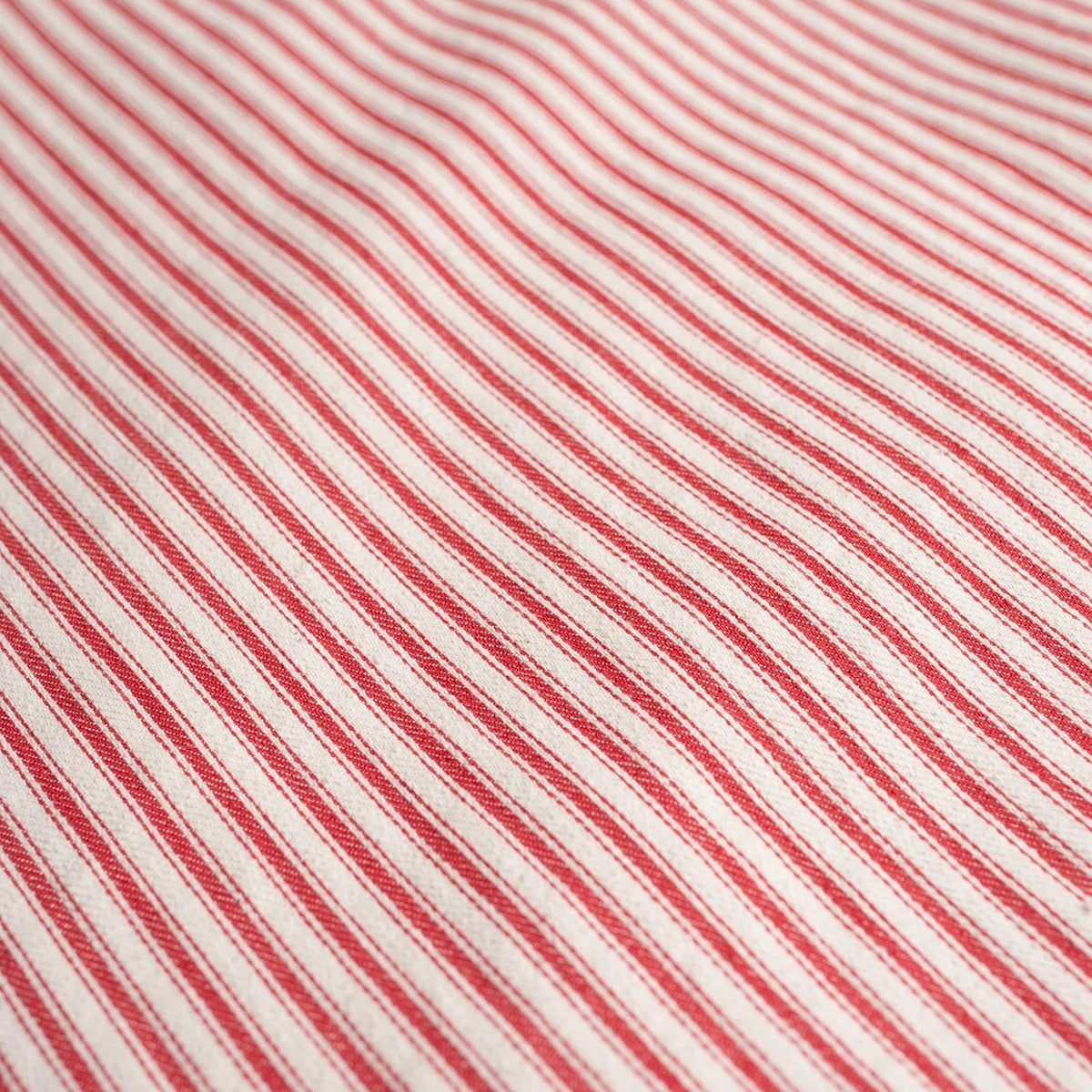 Nudie Jeans Isa Red/White Stripe Denim Shirt