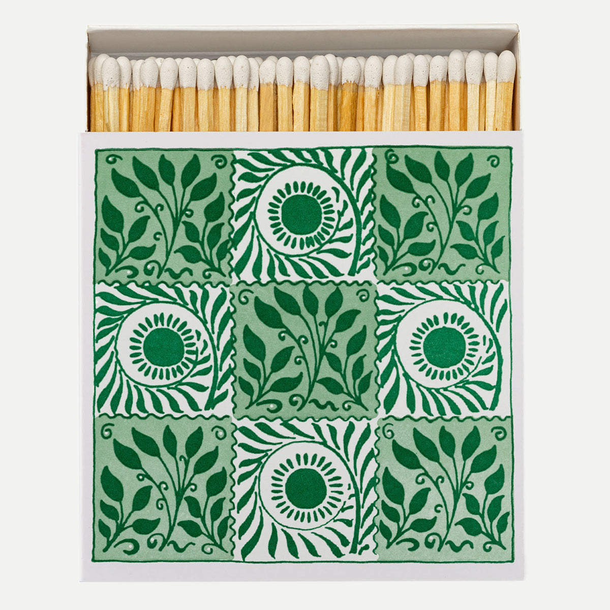 Archivist Tiles Green Safety Matches