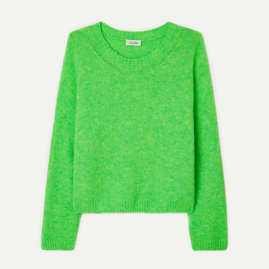 American Vintage Vert Fluro Cikoya Jumper