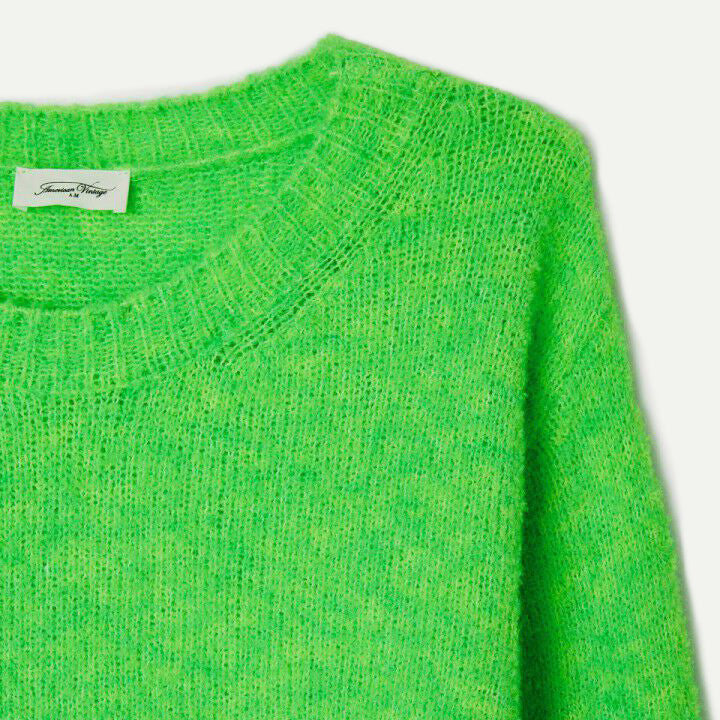 American Vintage Vert Fluro Cikoya Jumper