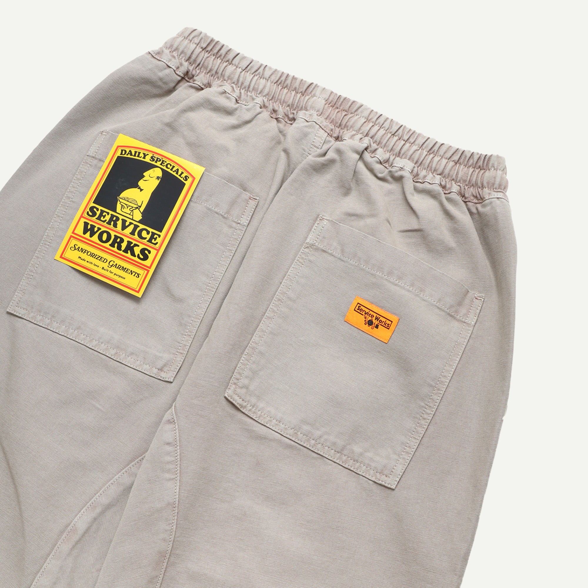 Service Works Stone Canvas Chef Pants