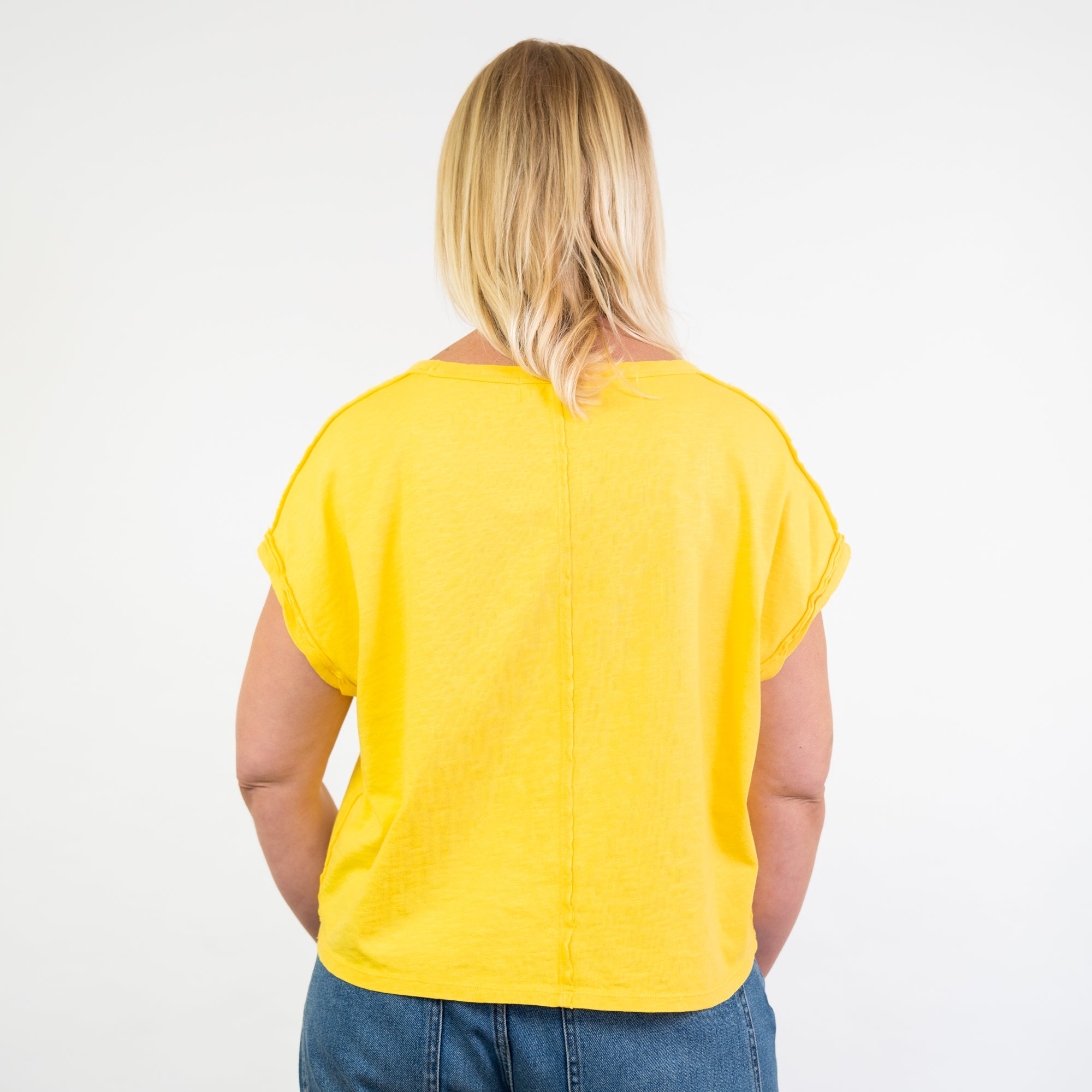 R.Goods Sunstruck Yellow Edna Tee