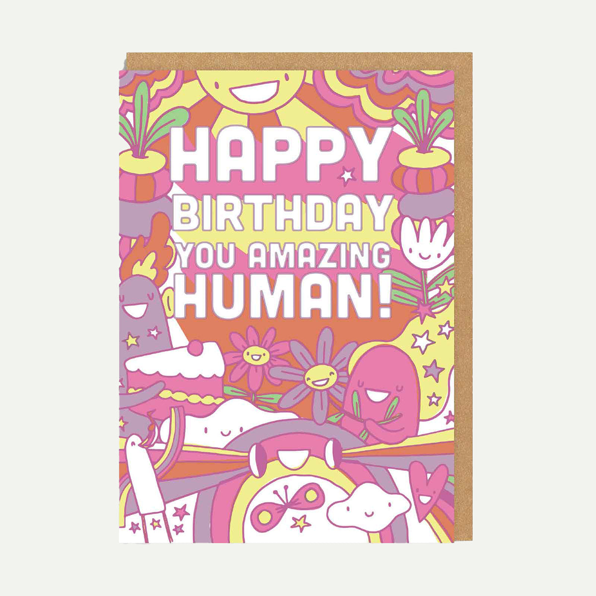 Ohh Deer You Amazing Human Birthday Card
