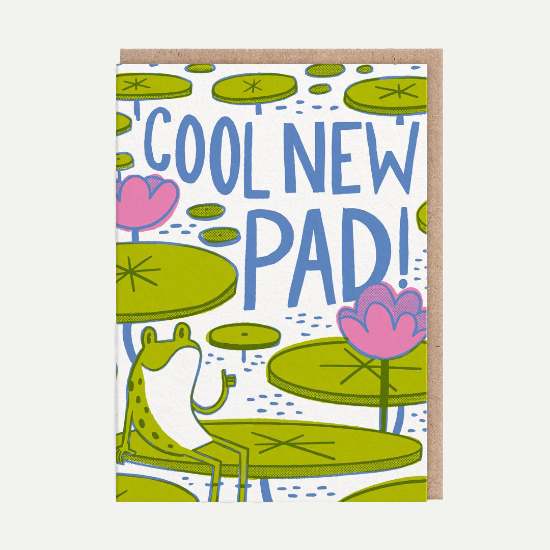 Ohh Deer Cool New Pad New Home Card