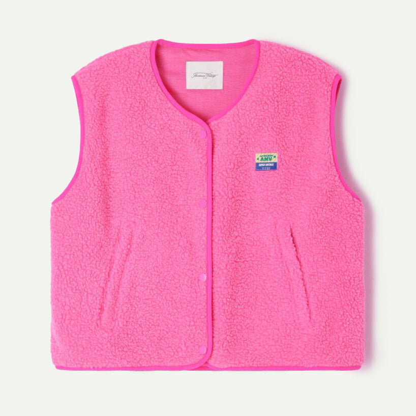 American Vintage Pink Acid Hoktown Vest