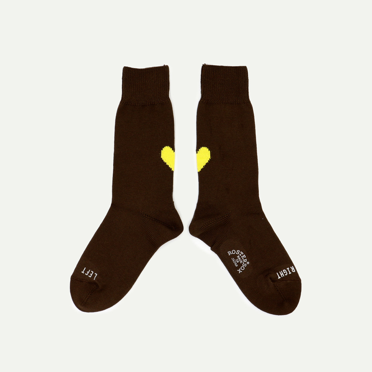 Rostersox Brown Heart By X Socks