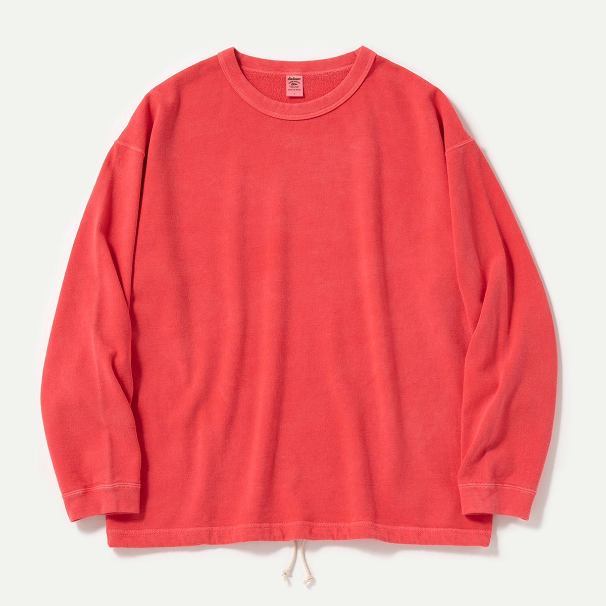 Jackman Faded Red Sweat Himo Crew