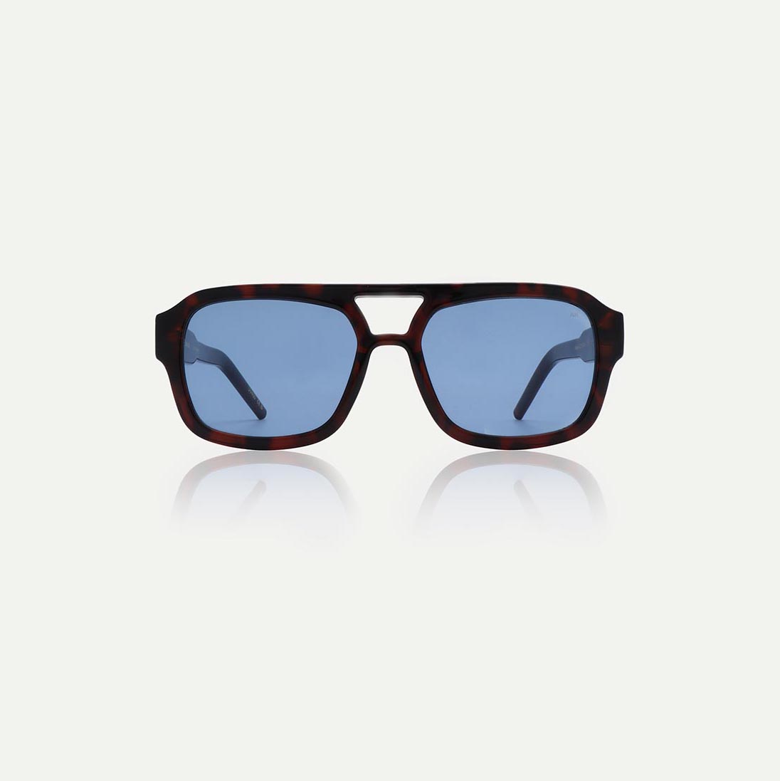 A.Kjaerbede Demi Tortoise/Blue Kaya Sunglasses