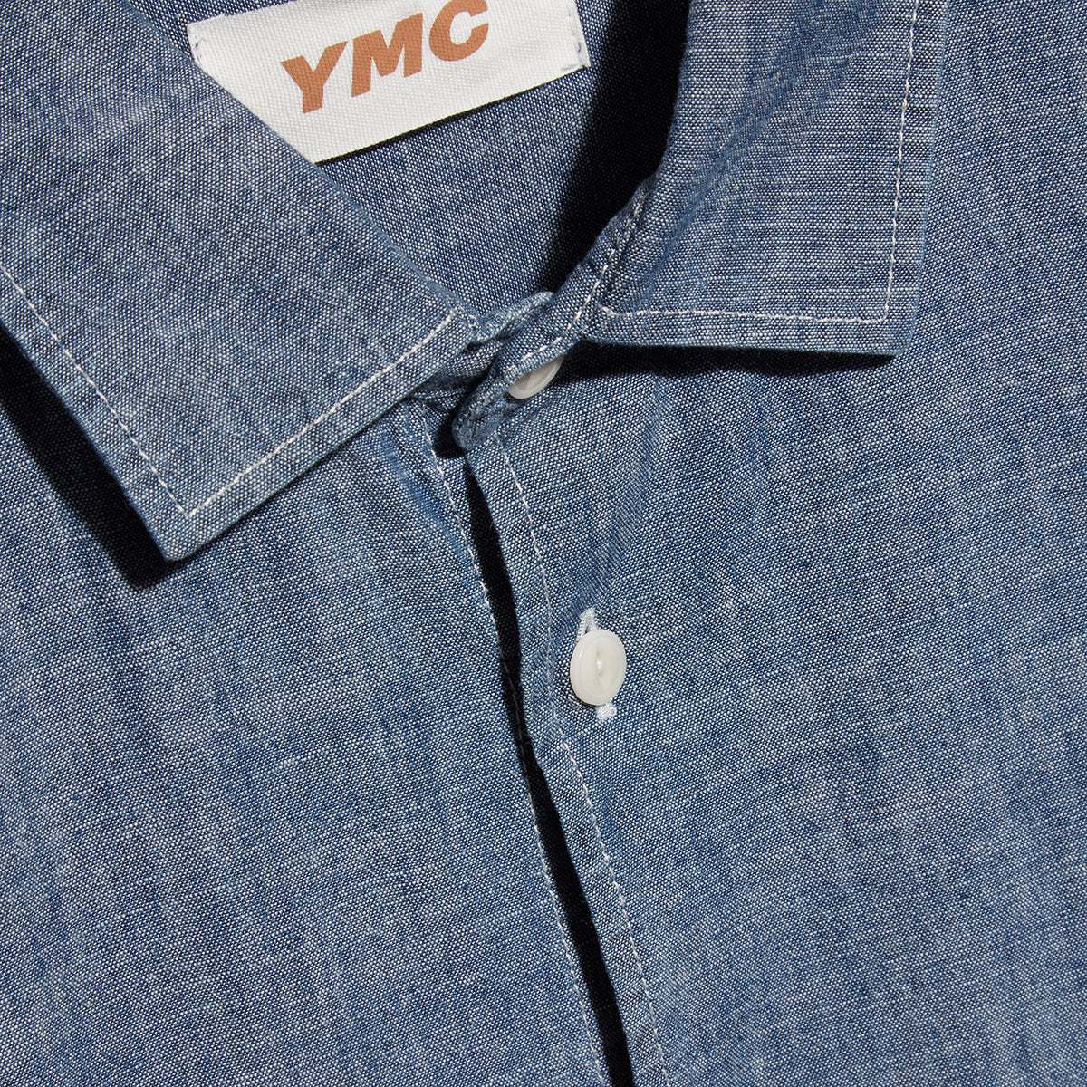 YMC Light Indigo Curtis Shirt