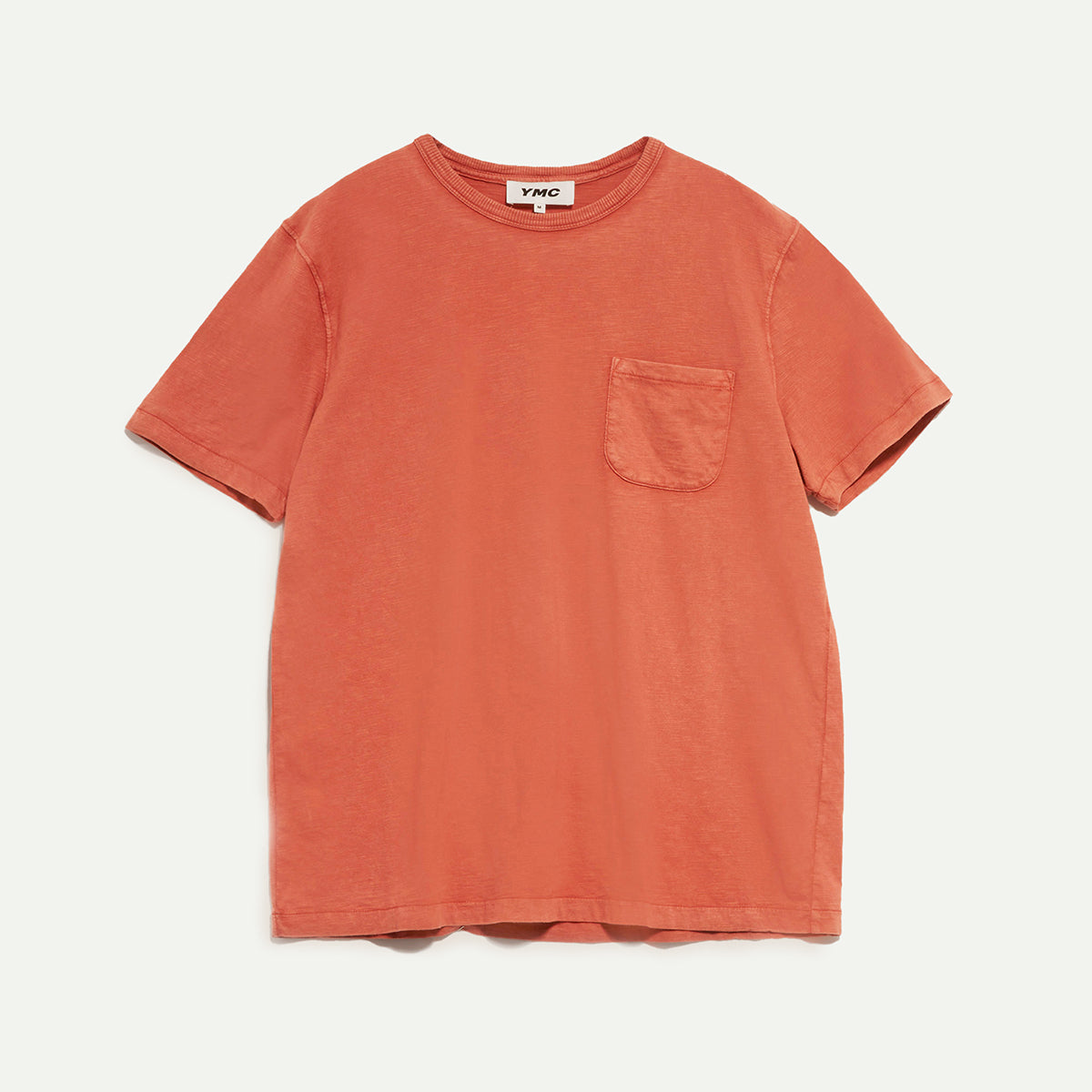 YMC Orange Wild Ones Pocket T Shirt
