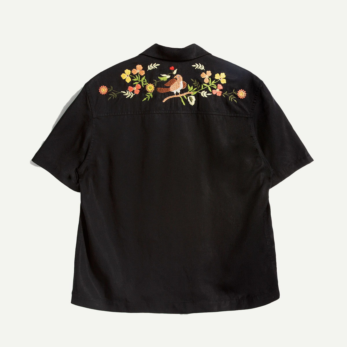 YMC Black Vegas Embroidered Shirt