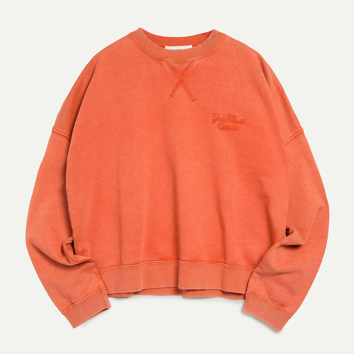 YMC Orange Almost Grown Sweatshirt