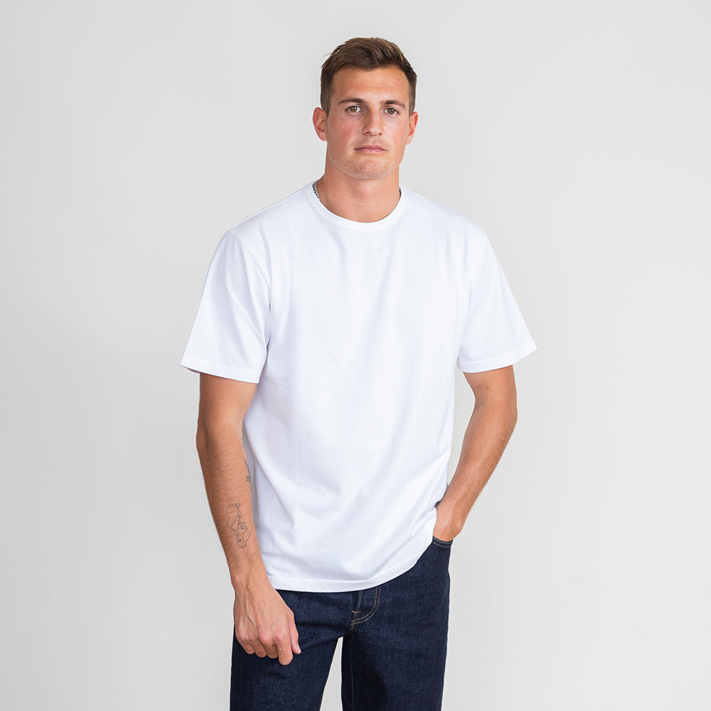 R.Goods White Tommy Tee