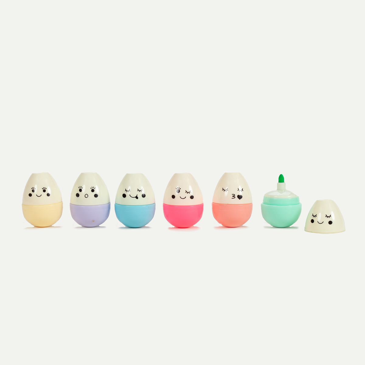 Rex London Emoji Egg Pens (Pack Of 6)