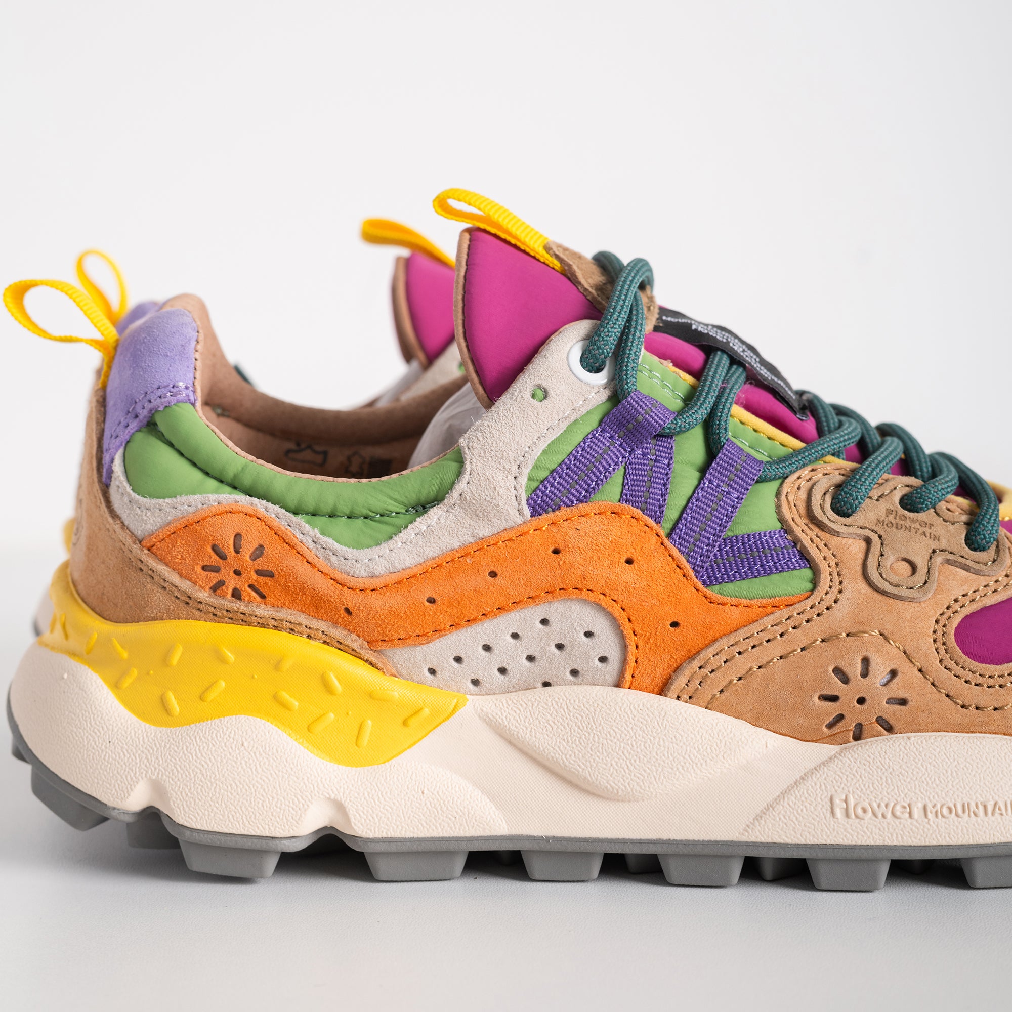 Flower Mountain Orange/Fuschia Yamano 3 Trainer