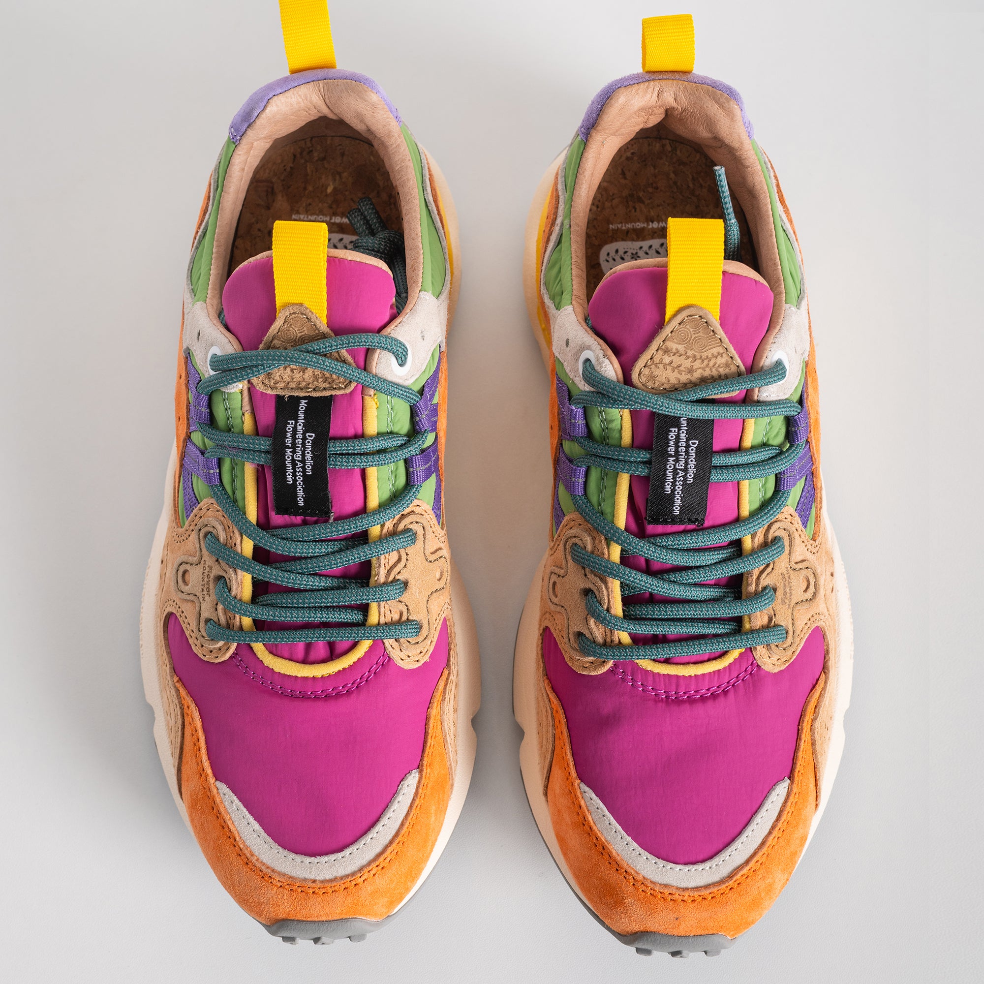 Flower Mountain Orange/Fuschia Yamano 3 Trainer