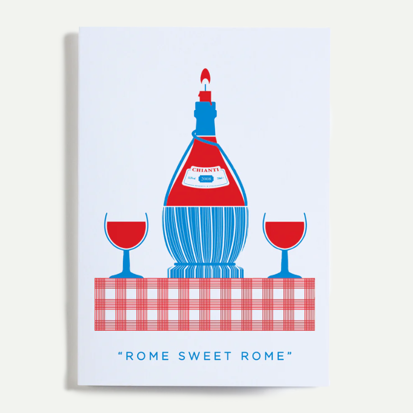 Crispin Finn Rome Sweet Rome Greeting Card