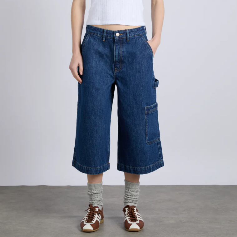 Damson Madder Blue Texas Wash Iza Culotte