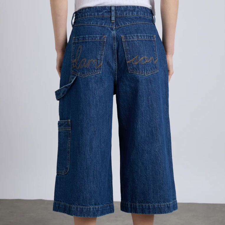 Damson Madder Blue Texas Wash Iza Culotte