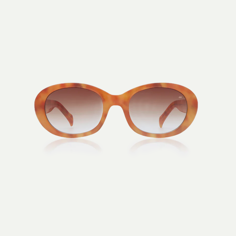 A.Kjaerbede Burnt Amber Anma Sunglasses