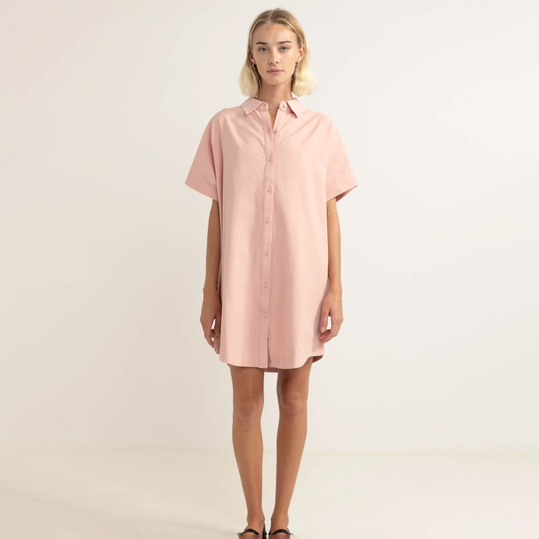Rhythm Rose Classic Shirt Dress