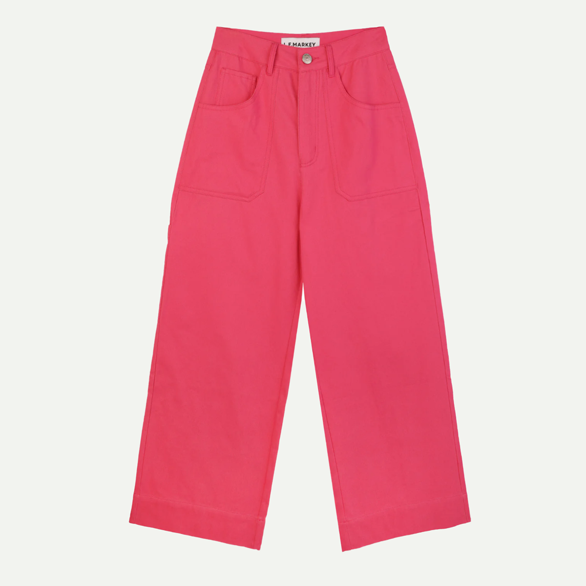 L.F. Markey Fuchsia Carpenter Trouser